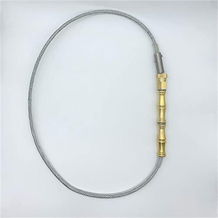 AVIERE Auto Tactical Whip Emergency Tool Tragbares Self Defense Anti Skid Glass Breaker Wire Whip