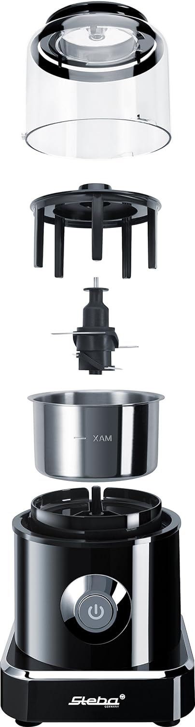 Steba MG 500 Multi-Zerkleinerer Universalzerkleinerer 500 Watt Pulsetaste f?r Gem?se und Obst, Wipe-