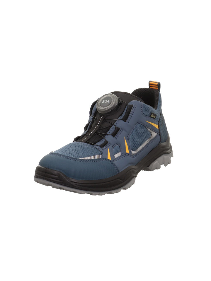 Superfit Jungen Jupiter Sneaker 31 EU Schmal Blau Orange 8070, 31 EU Schmal Blau Orange 8070