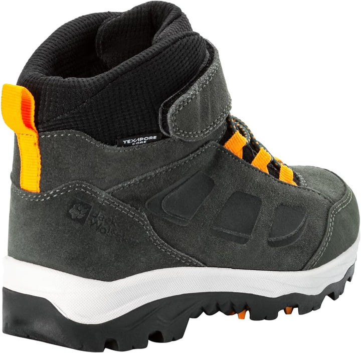 Jack Wolfskin Unisex Kinder Vojo Lt Texapore Mid K Outdoorschuhe 31 EU Slate Green, 31 EU Slate Gree