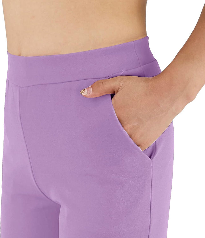 Jophy & Co. Damenhosen mit Taschen, leicht, bequem, weites Bein, elastisch, aus Stoff (Artikelnr. 65