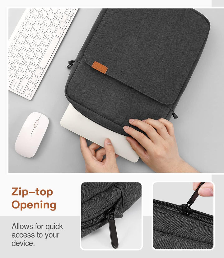 MoKo Laptop Hülle Kompatibel mit MacBook Air 15" M2 2023, MacBook Pro 14" M2 2023, Galaxy Tab S9 Utr