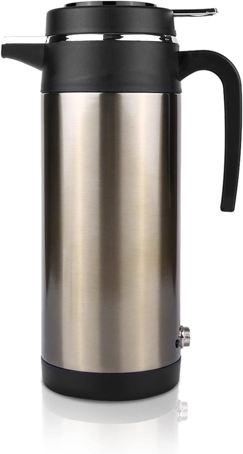 1200ML 12V Edelstahl Elektro-Wasserkocher Reiseheizung Wasserflasche(12V)