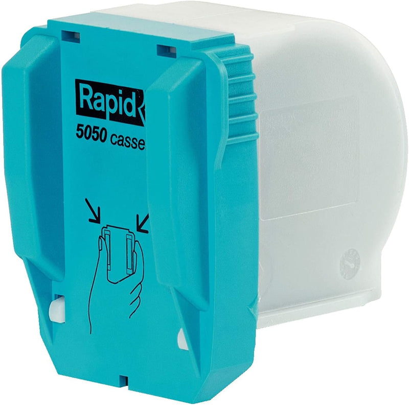 Rapid 20993500 Heftklammer-Kassette 5050, für elektrisches Heftgerät 5050e, 5000 Stück 5000 Pieces 5