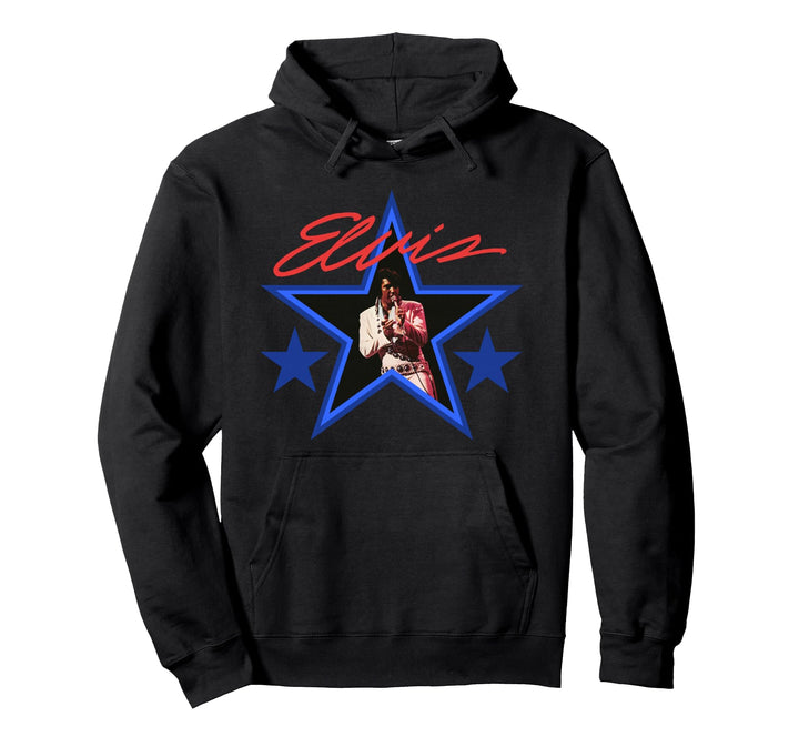 Elvis Presley Star Pullover Hoodie