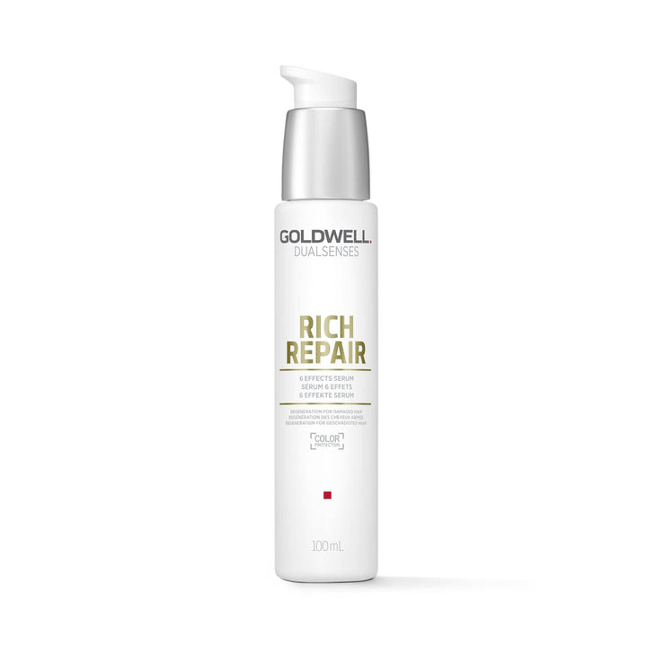 Goldwell Dualsenses Rich Repair 6 Effekte Serum, für trockenes und geschädigtes Haar, 100 ml Unparf