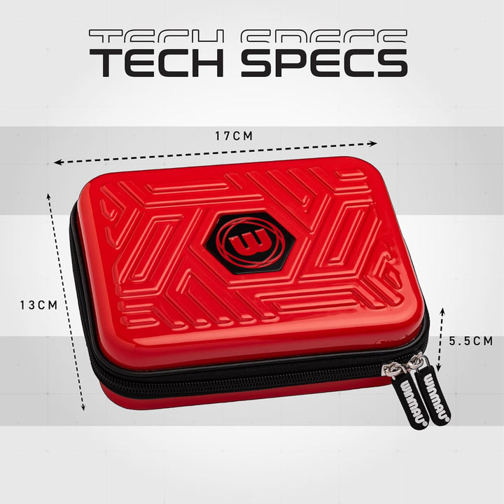 WINMAU Armor G2 Red Dart Case Rot G2, Rot G2