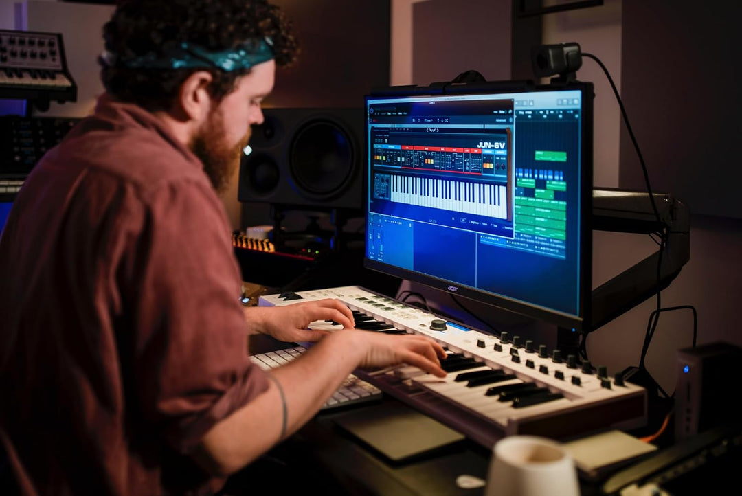 Arturia - KeyLab Essential 49 mk3 - MIDI Controller-Keyboard für die Musikproduktion - 49 Tasten, 9