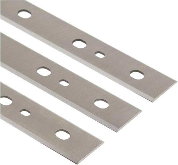 3 Stück Ersatzhobelmesser kompatibel mit Dewalt DW735 Maschine Hobelmesser 334x22x1,5mm