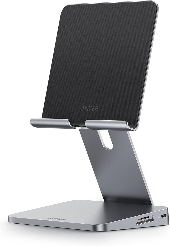 Anker 551 8-in-1 USB-C Hub, einklappbare Halterung, Power Delivery, 4K HDMI, 2 USB-A Datenports, 3.5