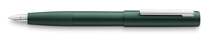 LAMY 1234746 aion Füllhalter 77 – Moderner Füller in der Farbe Dunkelgrün aus einem nahtlos aus Alum