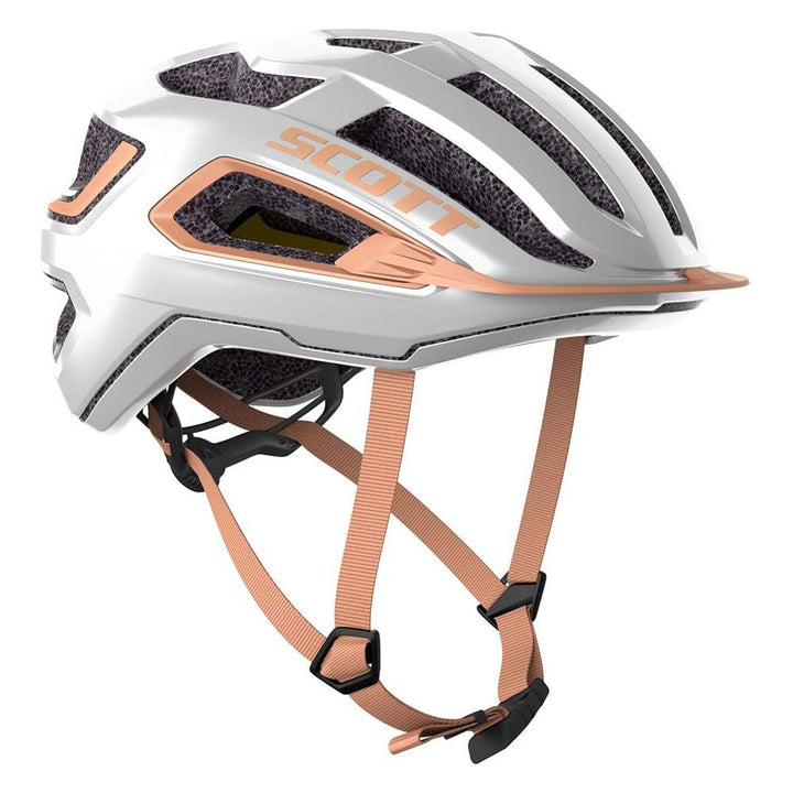 Scott Arx Plus MIPS Rennrad Fahrrad Helm weiss/Rose 2024 M (55-59cm), M (55-59cm)