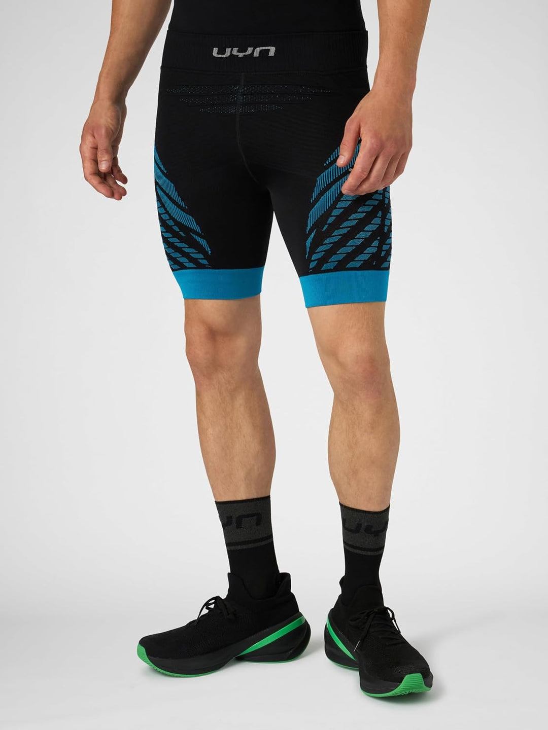 UYN Herren Crossover Shorts S Black/Atlantic, S Black/Atlantic