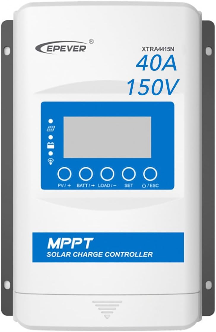 EPEVER MPPT XTRA-N XTRA4415N SolarLaderegler charge controller, Ladestrom 40A, 12/24/36/48VDC auto w