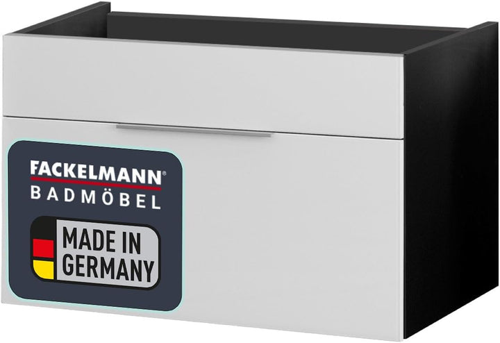 FACKELMANN Waschtischunterschrank KARA / Badschrank mit Soft-Close-System / Masse (B x H x T): ca. 8