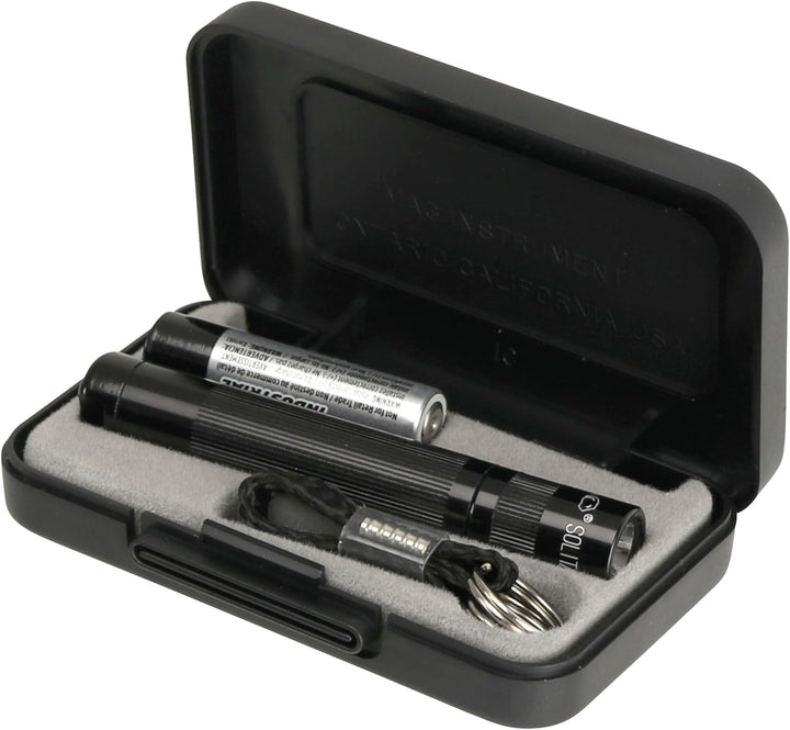MagLite Solitaire LED 1AAA Flashlight Schwarz Single, Schwarz Single