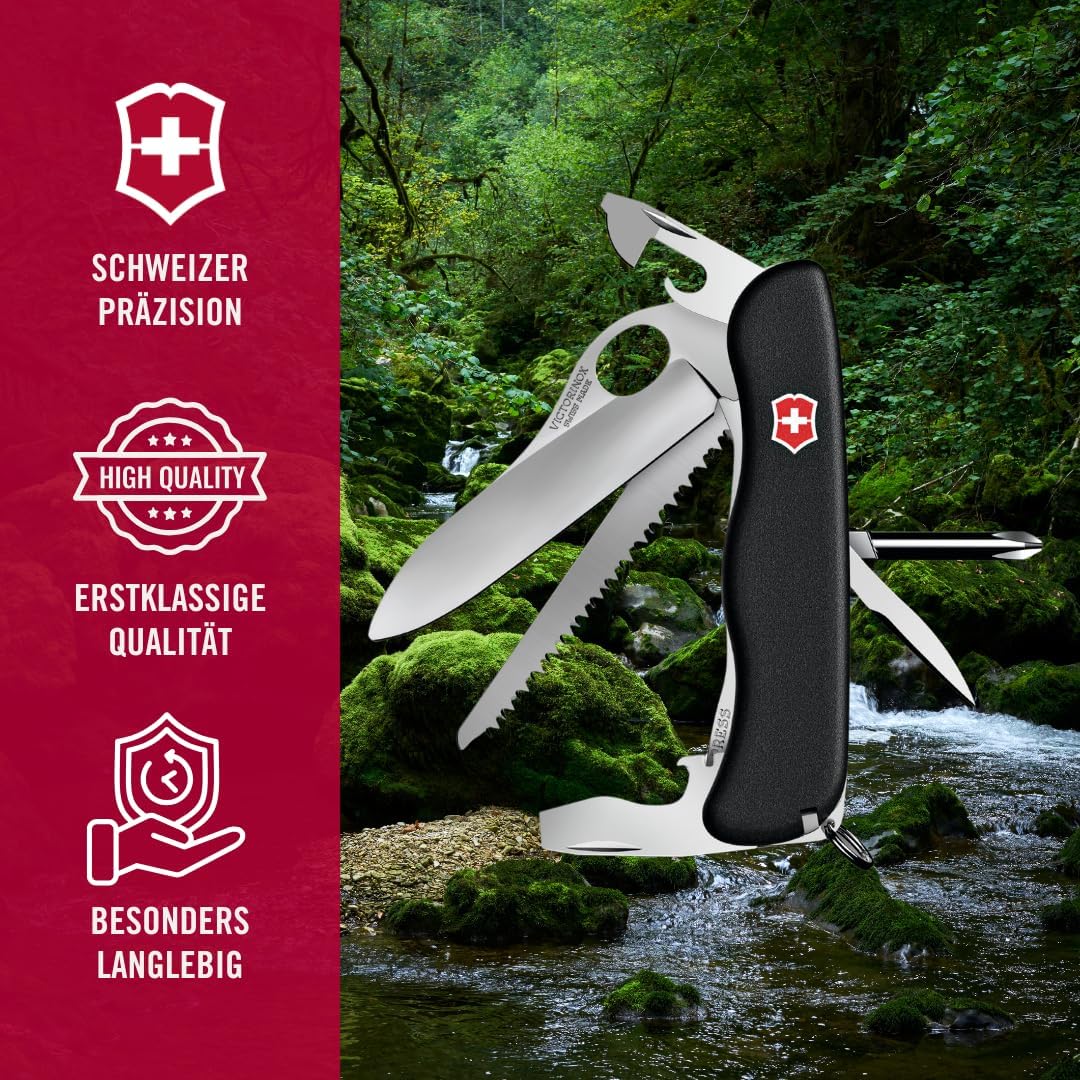 Victorinox Taschenmesser Trailmaster Schwarz One Size Single, Schwarz One Size Single