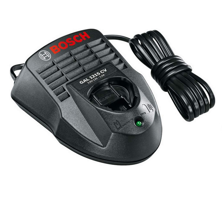 Bosch DIY Schnellladegerät AL 1115 CV für 10,8 und 12 V (1,5 A, 230 V Eingangsspannung)
