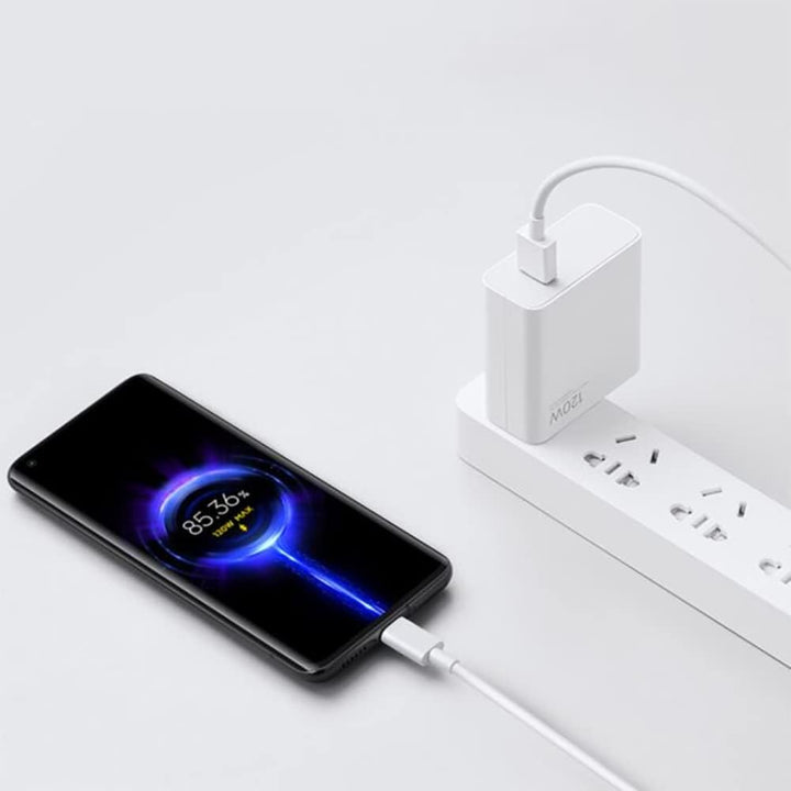 120W TURBOCHARGE Ladegerät USB C Ladekabel Schnellladegerät HyperCharge Netzteil Adapter für Xiaomi