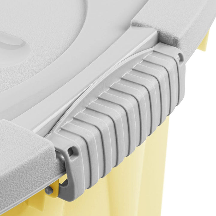 PAFEN Piraten Spielzeugkiste 62l mit Rollen - Schatzkiste 58 x 51 x 37,5cm - Spielzeugbehälter mit D