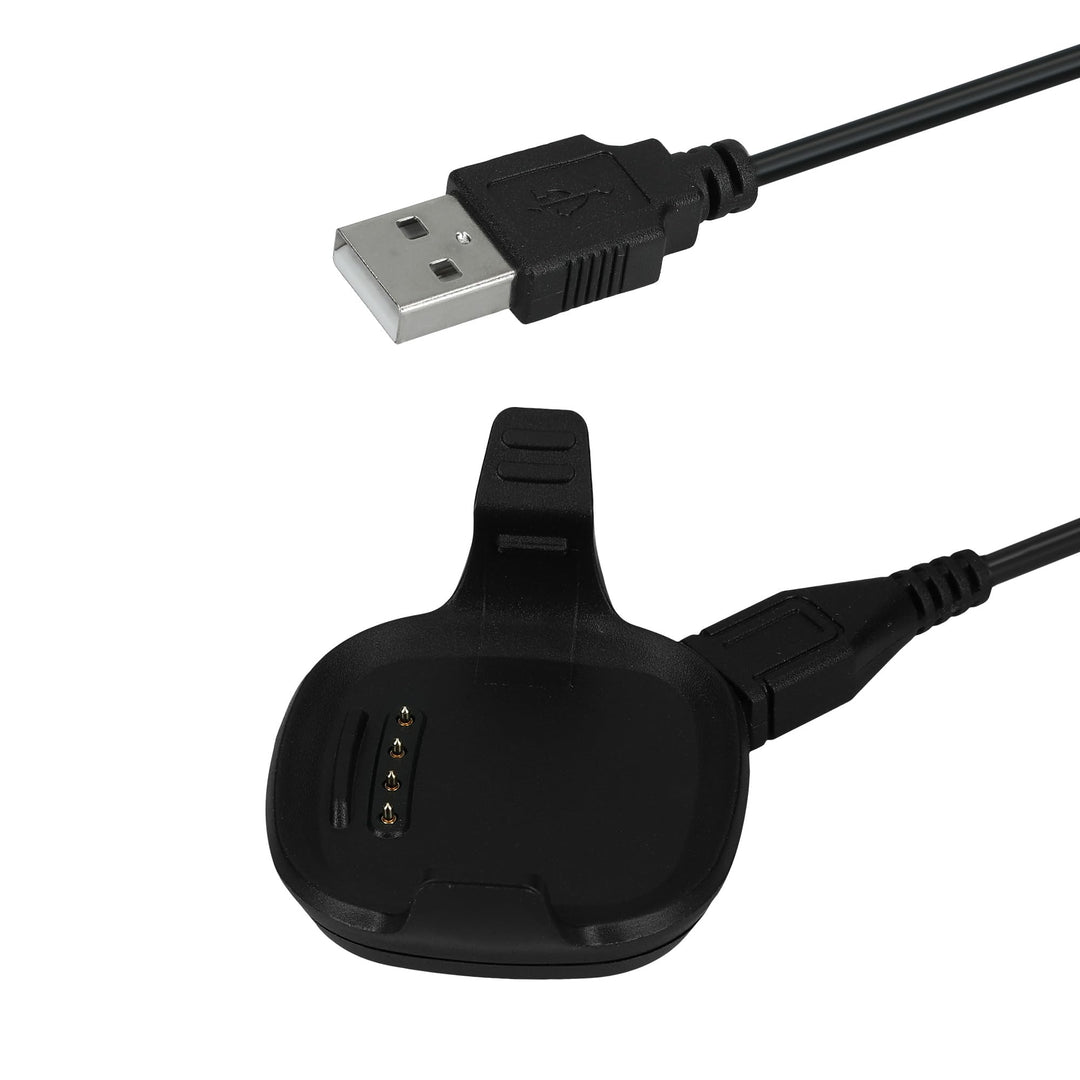 kwmobile USB Kabel Charger kompatibel mit Garmin Forerunner 10/15 Ladekabel - Smart Watch Ersatzkabe
