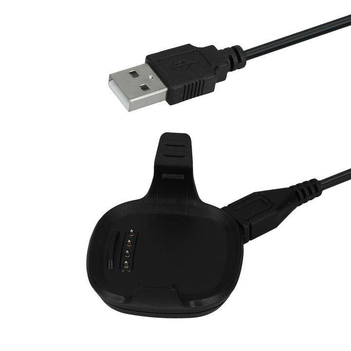 kwmobile USB Kabel Charger kompatibel mit Garmin Forerunner 10/15 Ladekabel - Smart Watch Ersatzkabe