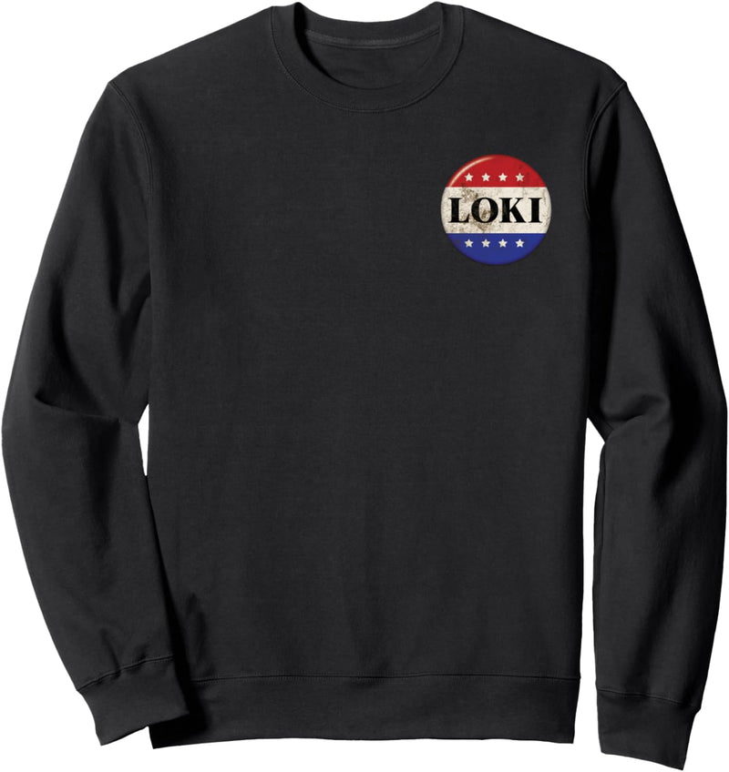 Marvel Loki President Loki Small Button Sweatshirt