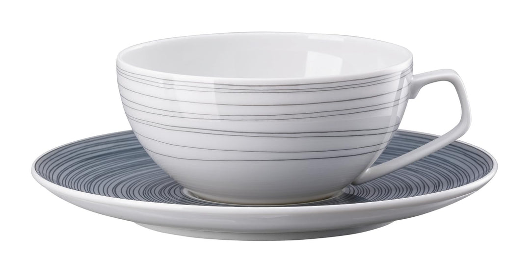 Rosenthal 11280-403261-14640 TAC Gropius Stripes 2.0 Teetasse 2tlg (1 Set)