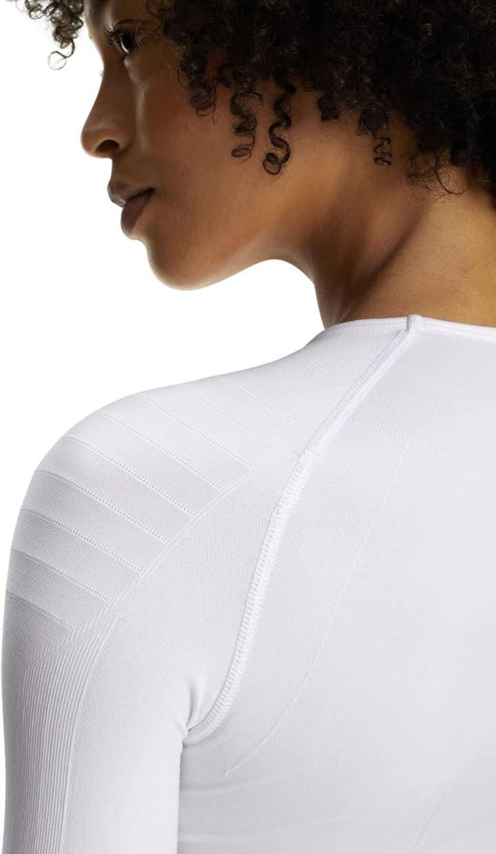 FALKE Damen Warm Round Neck Funktionsshirt Langarmshirt für milde bis kalte Temperaturen warme Sport