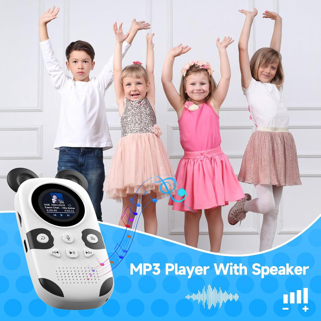 RUIZU Kinder MP3 Player 64GB mit Bluetooth 5.3 &amp; Lautsprecher