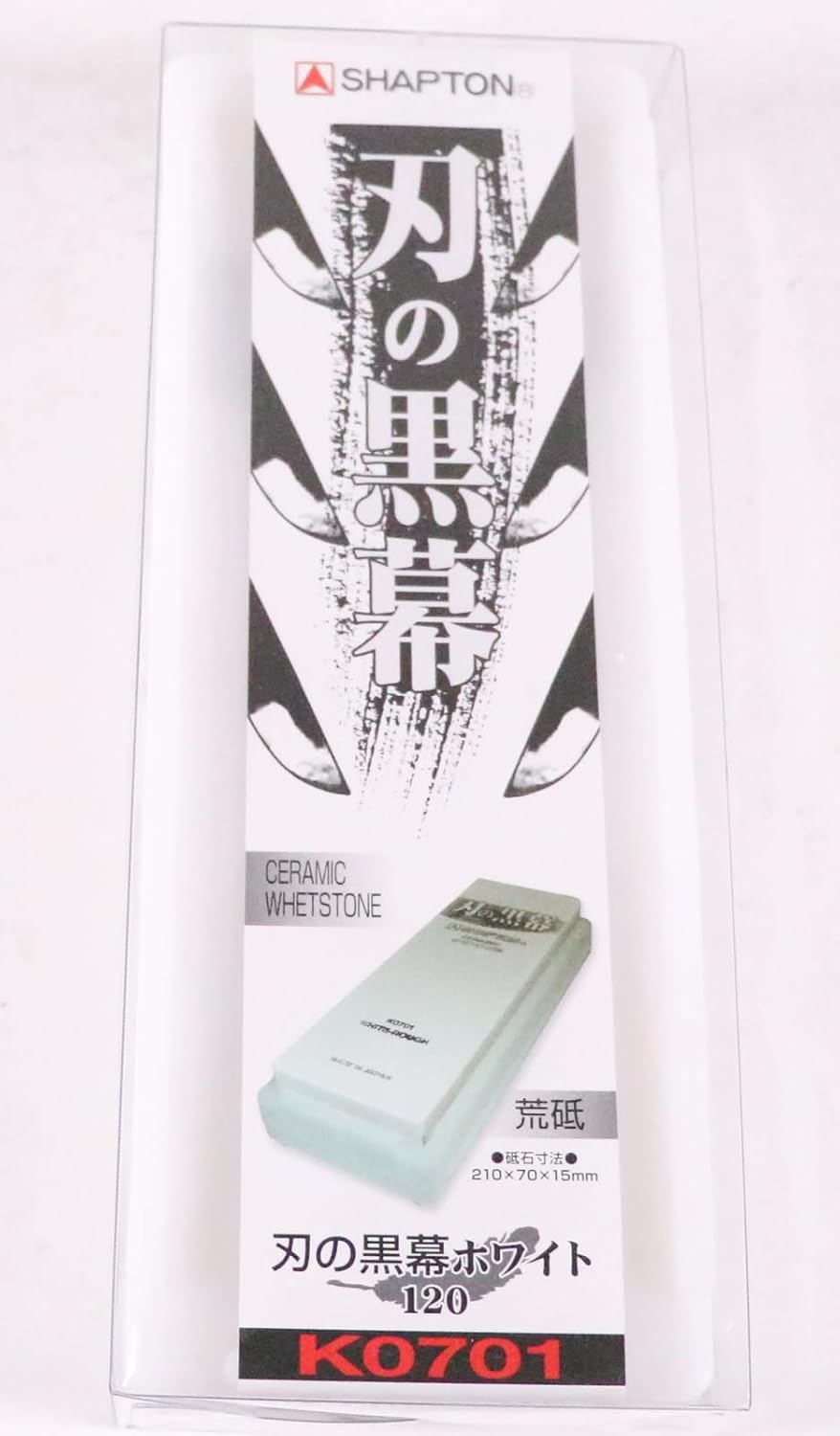 SHAPTON Kuromaku Wetzstein, weiss, # 120 (besonders grob) ＃120