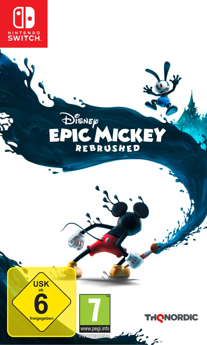 Disney Epic Mickey: Rebrushed - Nintendo Switch Nintendo Switch Standard Edition, Nintendo Switch St