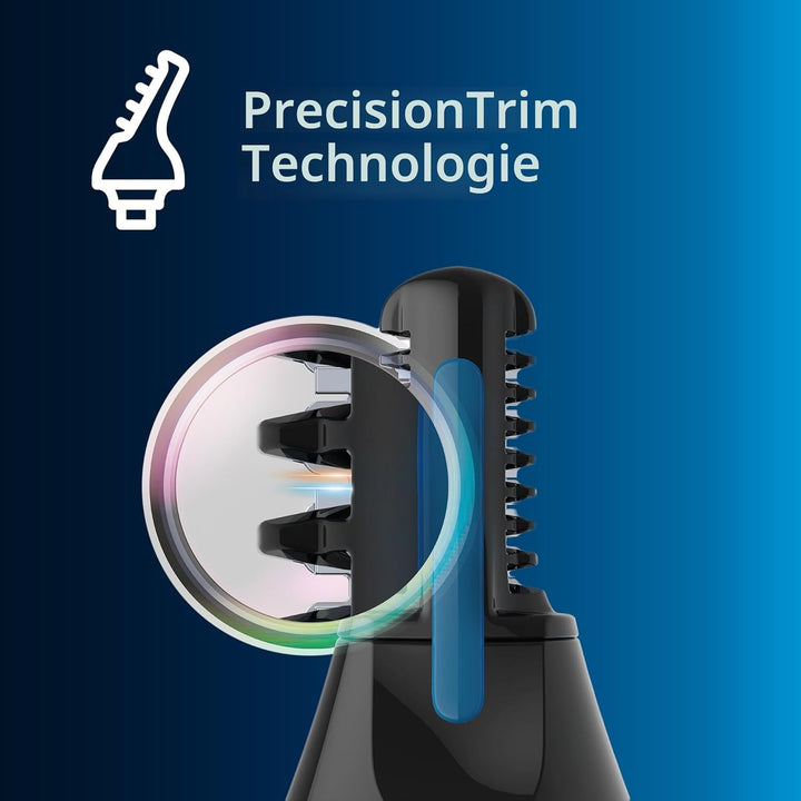 Philips Nose trimmer Series 3000 Nasenhaar-, Ohrenhaar- und Augenbrauentrimmer mit PrecisionTrim-Tec