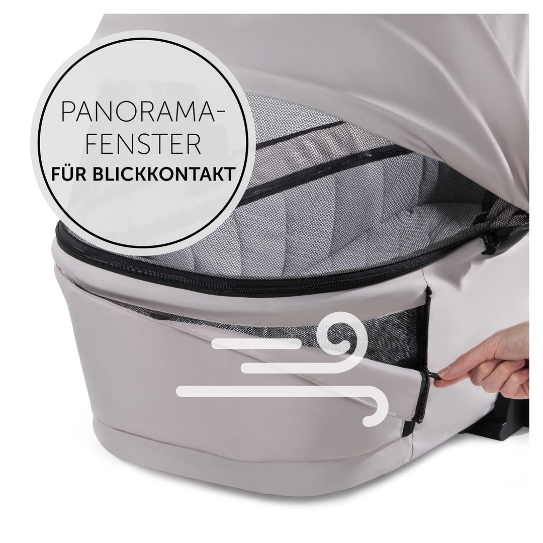 hauck Babywanne mit Memory-Knöpfen für Walk N Care Kinderwagen für Neugeborene ab Geburt bis 9 kg, U