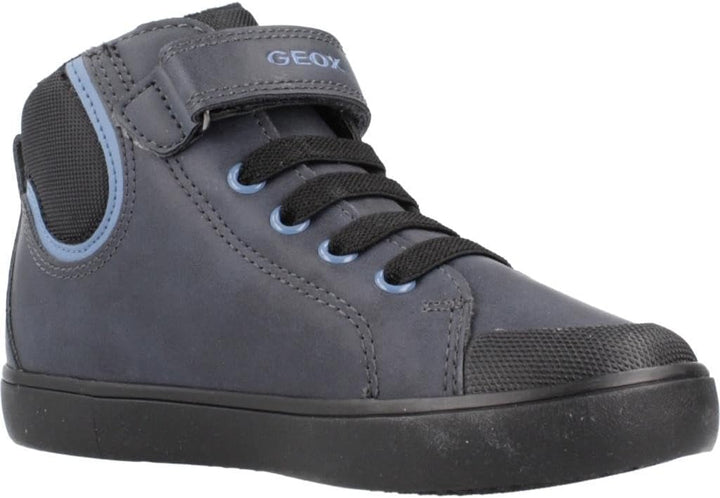 Geox Jungen J Gisli Boy C Sneaker 38 EU Blau, 38 EU Blau