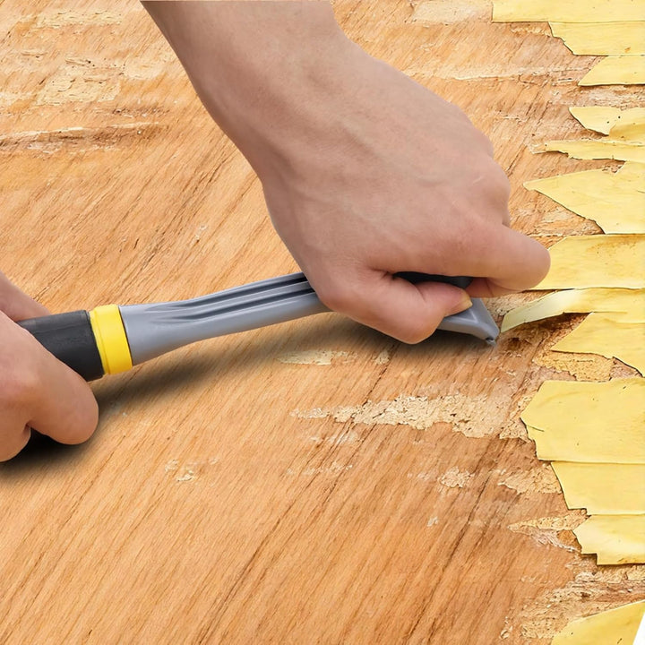 Kraftschaber 64mm Ziehklinge Farbschaber - Rutschfester Universalschaber für Holz, Metall, Beton, St