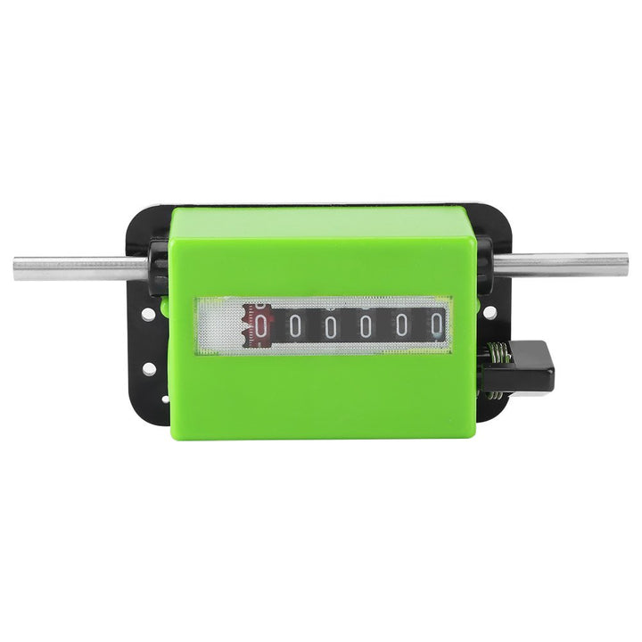 Roller Type Meter Counter, 6 Digit Meter Rollen Mechanischer Längenzähler zum Messen von Textilien,