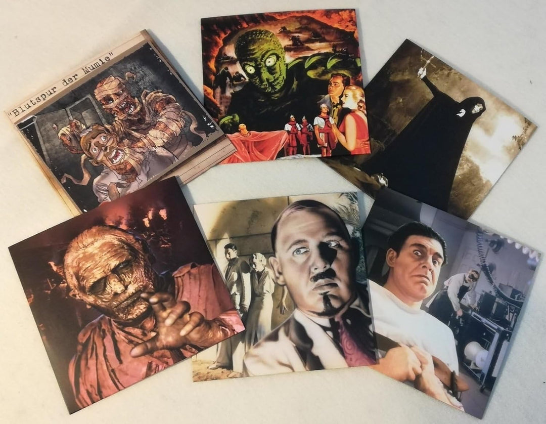 Horror-Klassiker Box - 5 Blu-rays + 1 Audio-CD + Vinyl 7" - Limited Edition 300 Stück - DAS GRAB DER