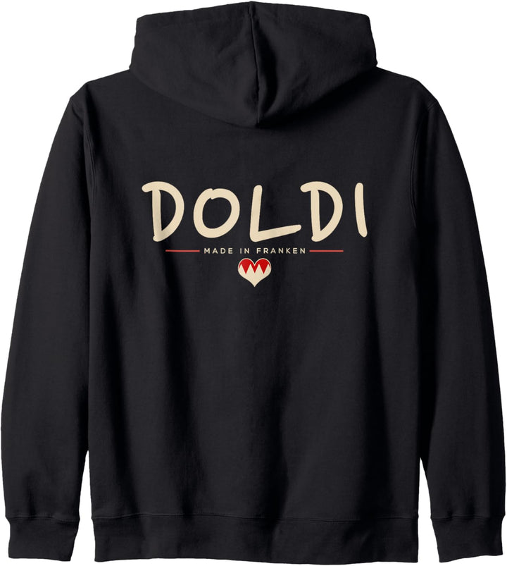 "Doldi" Fränggisch Fränkisch lustige Franken Kapuzenjacke