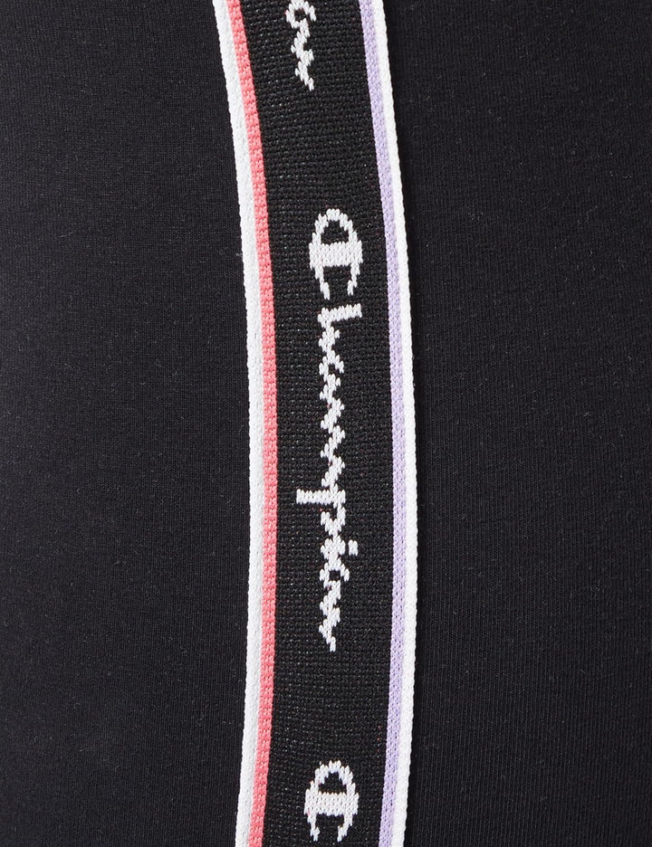 Champion Damen Leggings XS Schwarz, XS Schwarz