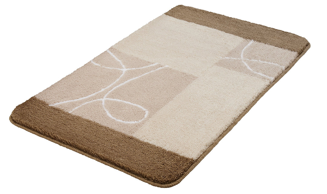 Kleine Wolke Badteppich Curly hellgrau 70 x 120 cm 70 x 120 cm Hellgrau, 70 x 120 cm Hellgrau