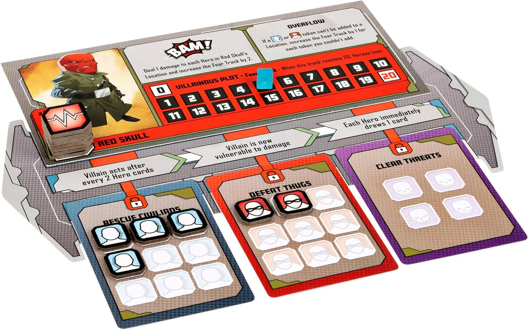 Spin Master Games Marvel United Super Hero Kooperatives Strategiespiel für Erwachsene und Kinder ab