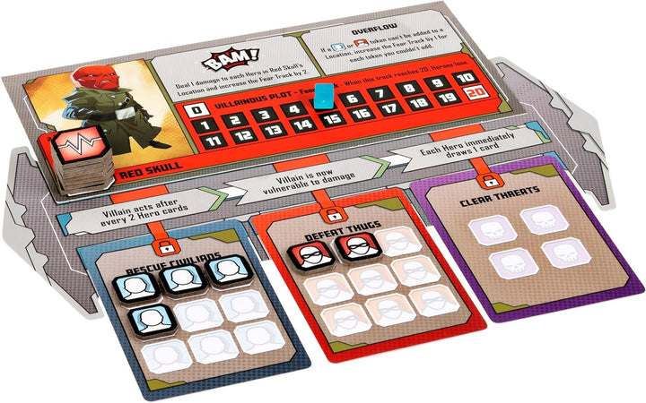 Spin Master Games Marvel United Super Hero Kooperatives Strategiespiel für Erwachsene und Kinder ab