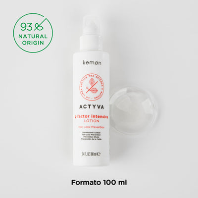 Kemon - Actyva P Factor Lotion Intensive, Lotion zur Prävention von Haarausfall angereichert mit pfl