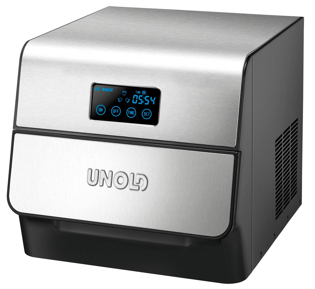Unold 48955 Eiswurfelbereiter, Rostfreier Stahl, 1.5 liters, Edelstahl
