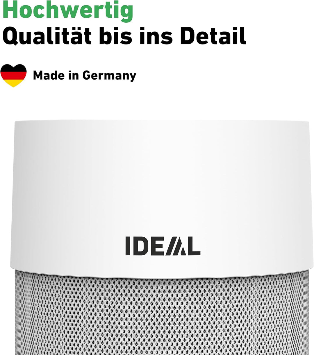 IDEALLuftreiniger IDEAL AP40 PRO bis 50m², HEPA- und Aktivkohlefilter, CADR 434 m³/h, 99,99% Filterl