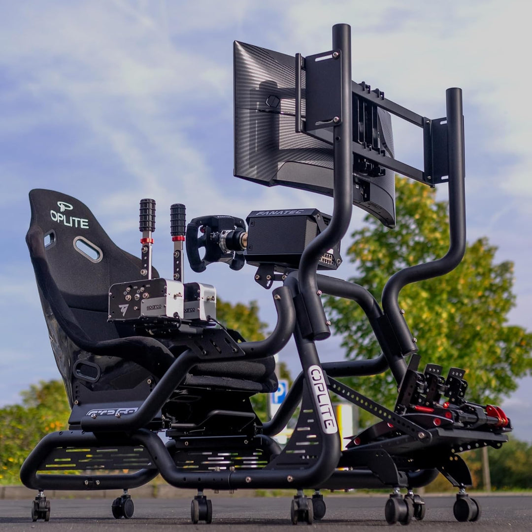OPLITE - Bildschirm Stütze für GTR Racing Cockpit Monitor Stand, Monitor Stand