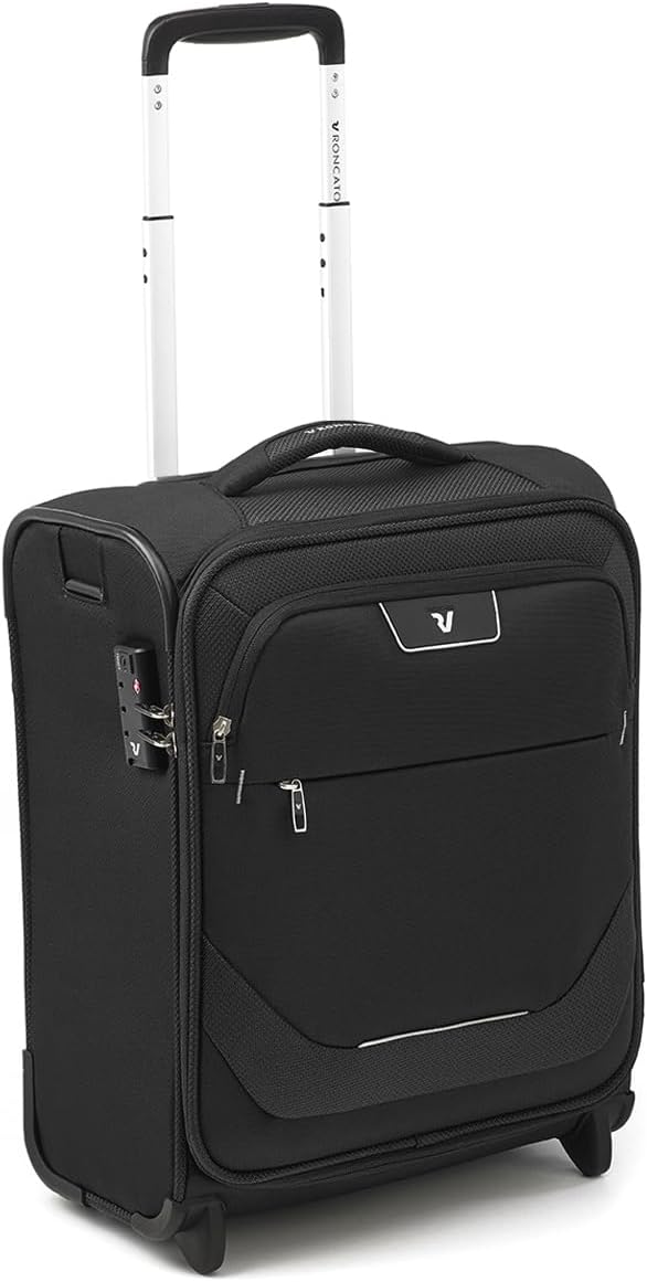 RONCATO Trolley Cabina 2R Easyjet Joy Nero Unisex Erwachsene, Schwarz, CABINA, Koffer