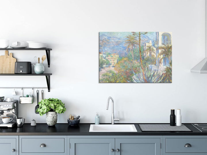 Pixxprint Glasbild | Wandbild aus Echtglas | Henri de Toulouse-Lautrec - Plakat La chaine simpson |