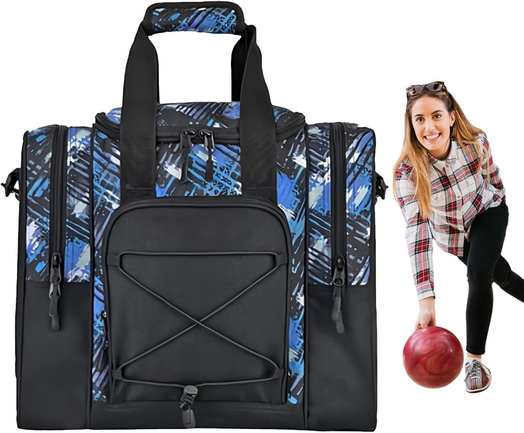 Bowlingtasche für einen Ball | Bowlingballtasche | Bowlingballtasche für Ball, multifunktionale Hand
